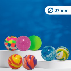 Mix Balles Rebondissantes - 27 mm