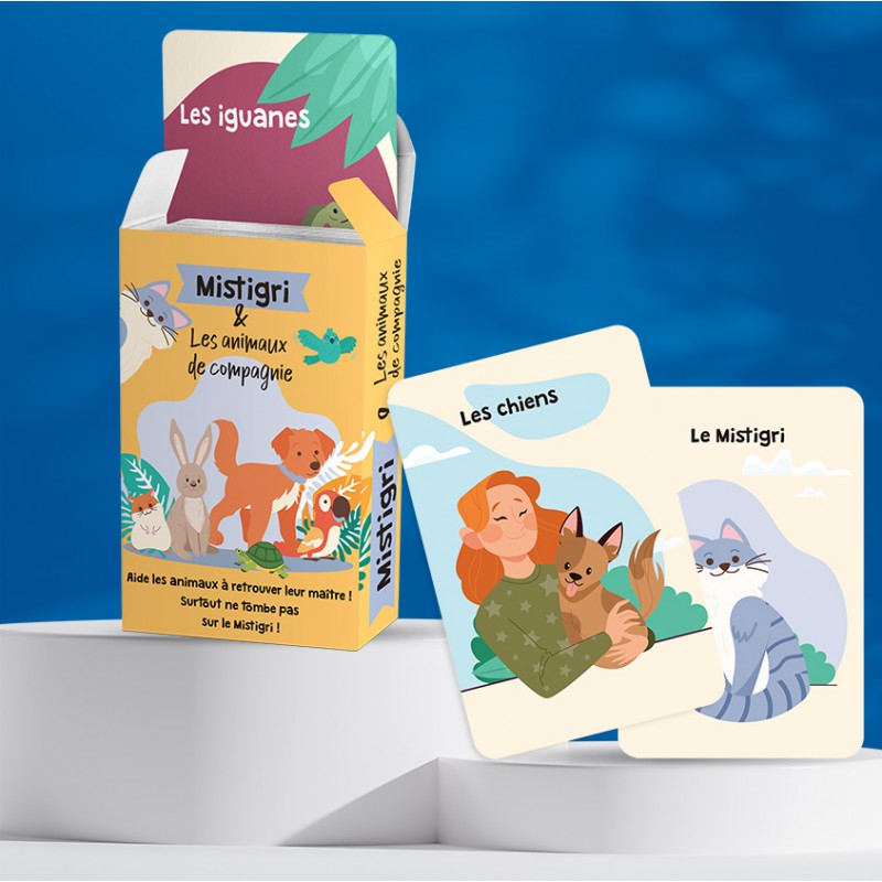 Jeu de cartes pour enfants Mistigri OMY - Little Pépites