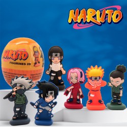 Figurines 2D Naruto en Capsule 50/55mm