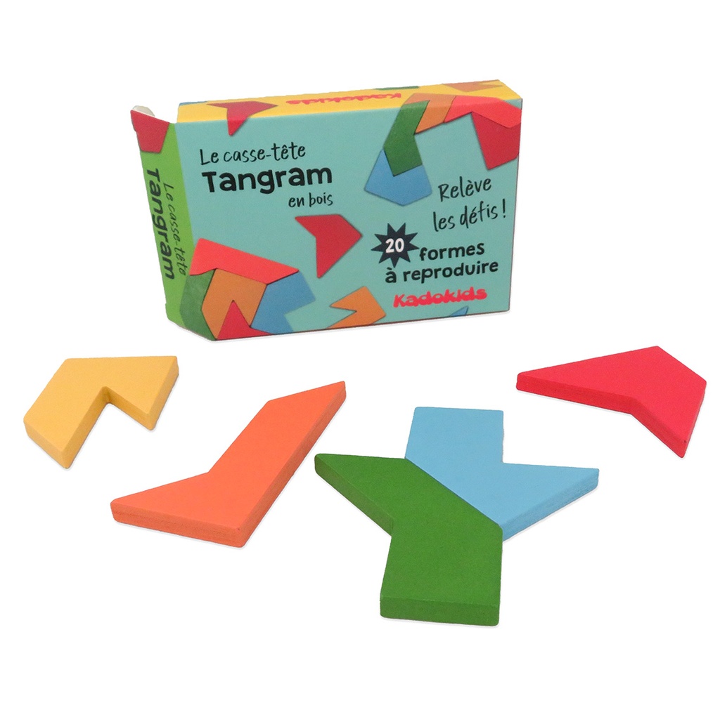 Puzzle Tangram en Bois