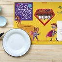 Set De Table Interactif - Super Héros - MIF