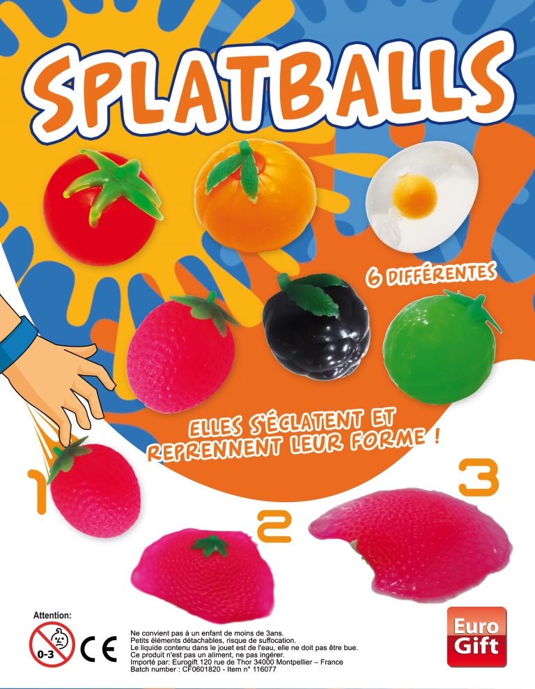 Splat Balls - Capsule 65 mm