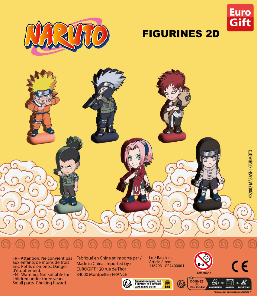 figurine 2D Naruto