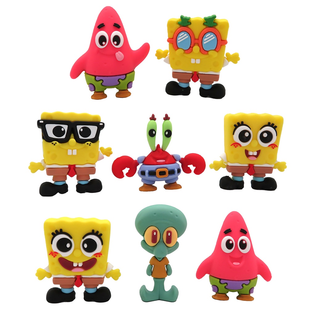 Bob L'Eponge Buddies -3D figurine en flowpack