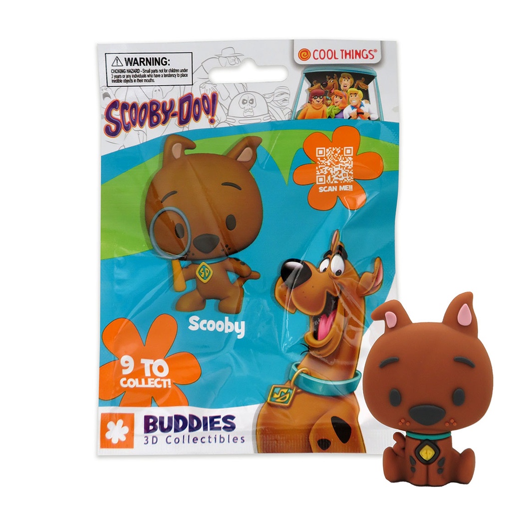 Scooby Doo Buddies -3D figurine en flowpack