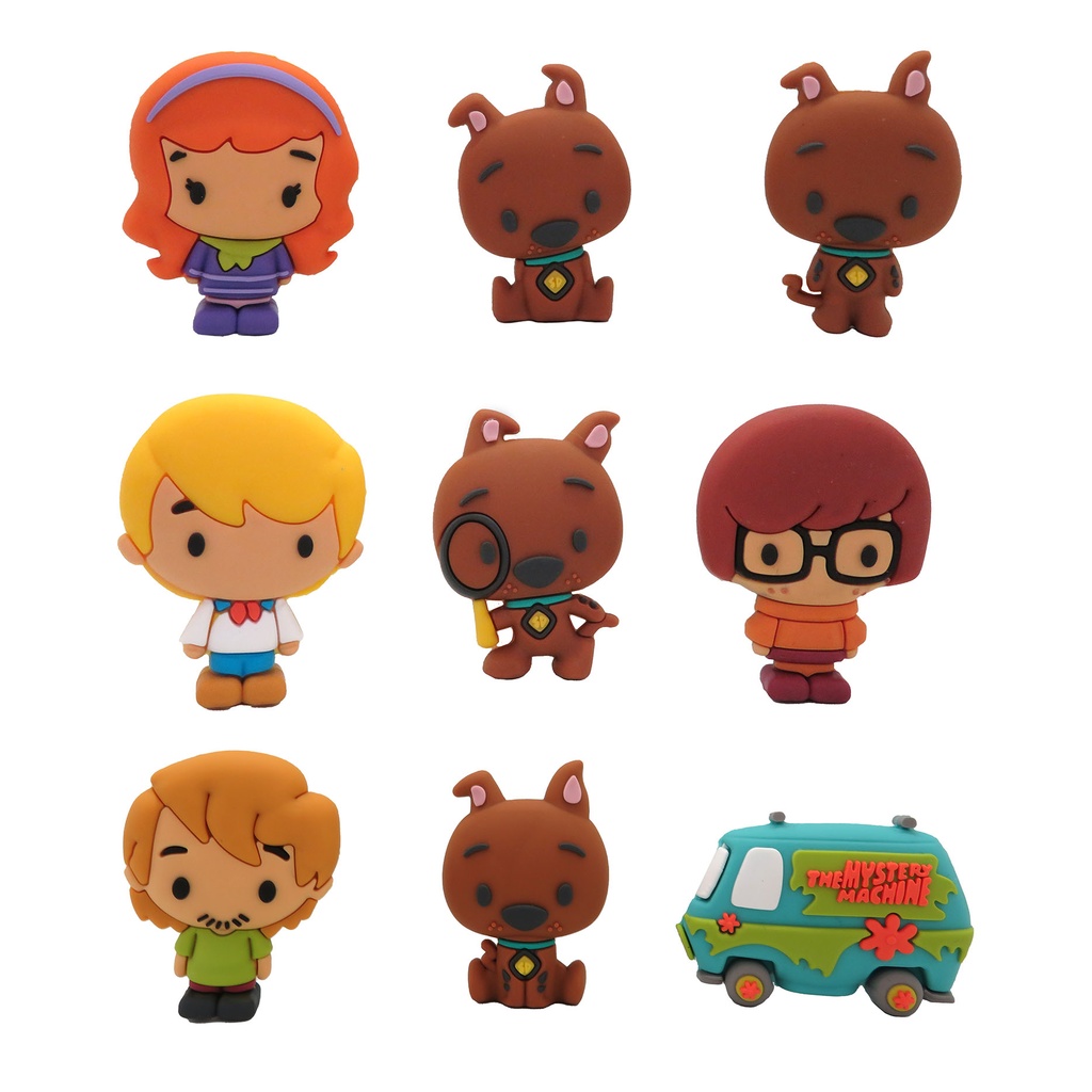 Scooby Doo Buddies -3D figurine en flowpack