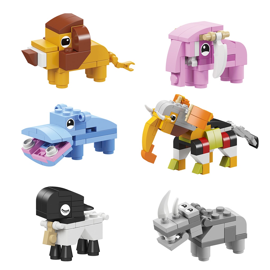 BRICKO ANIMAL KINGDOM CAP 65MM