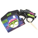 masque à gratter avec batonnet - KADOKIDS