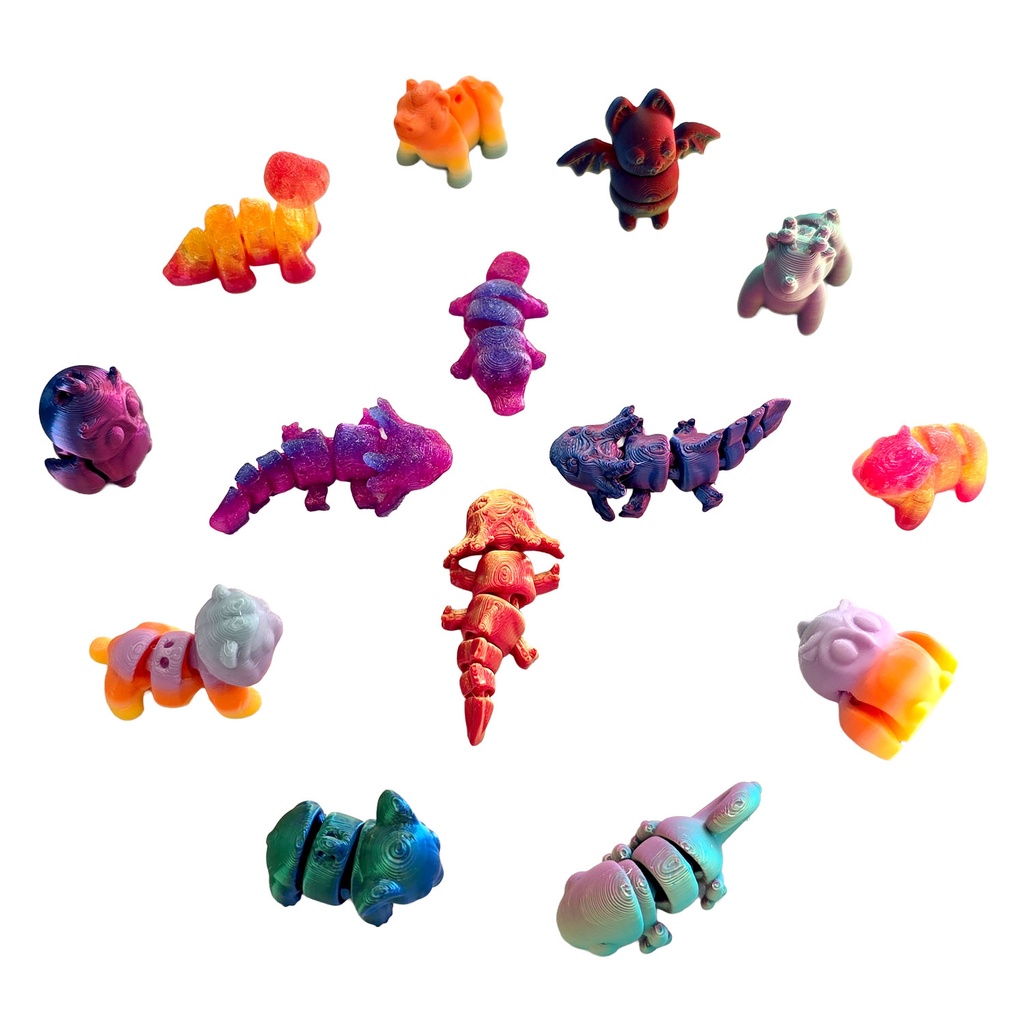 3D printed animals 50MM