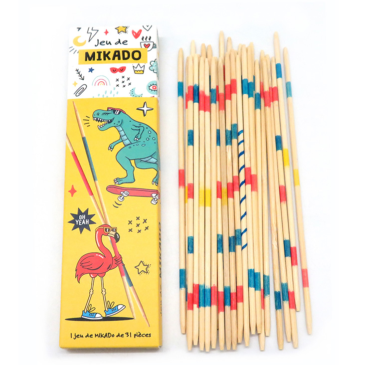 Jeu de Mikado en Bois