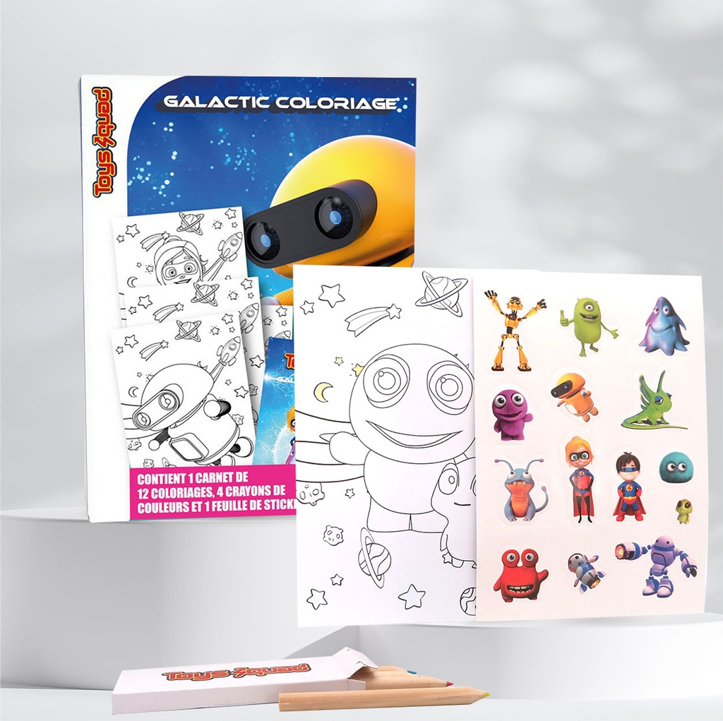 Kit de Coloriage Galactic
