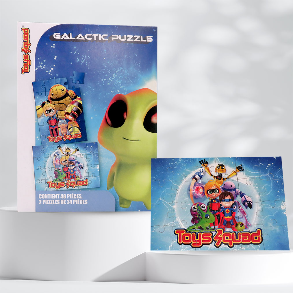 Jeu de Puzzle Galactic