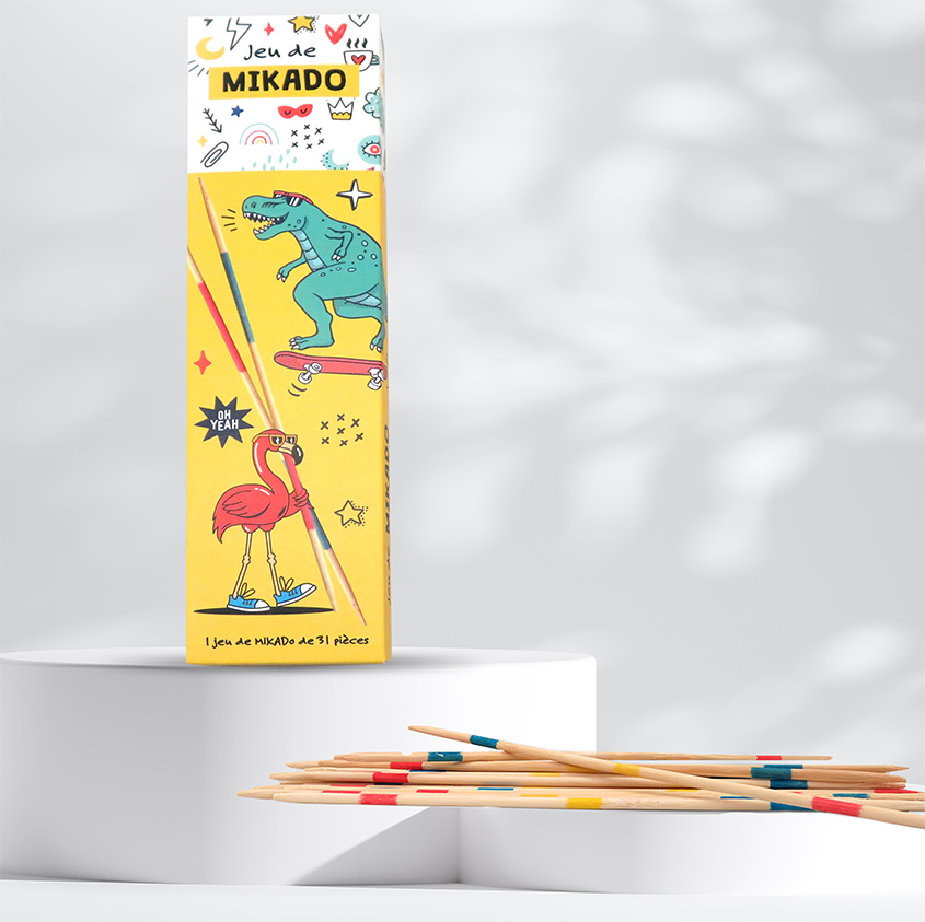 Jeu de Mikado en Bois