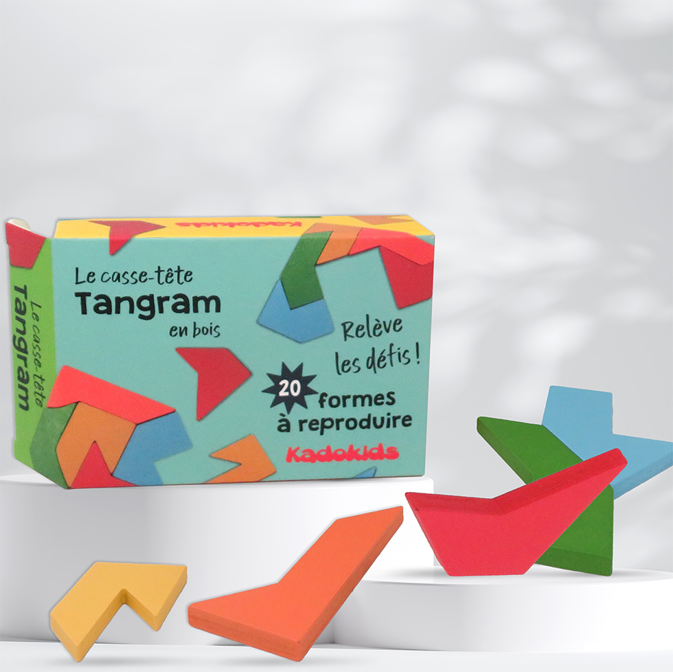 Puzzle Tangram en Bois