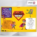 Set de table interactif - Super Héros