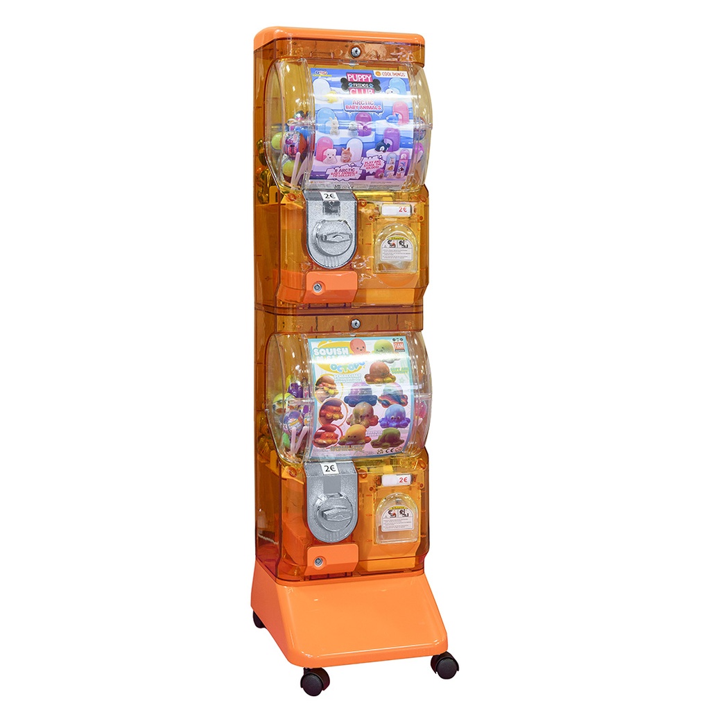 Distributeur Capsulous de Jouets en Capsules - Orange