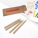 Boite 4 Crayons de couleur Kadokids