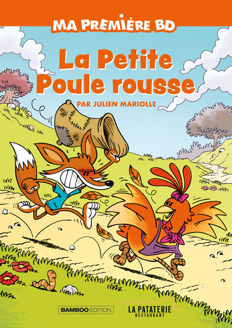 Carnet d'activités BD la petite poule rousse + Crayon