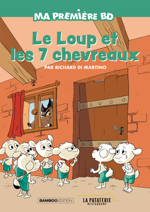 Carnet d'activités BD Le loup et les 7 chevreaux + Crayon