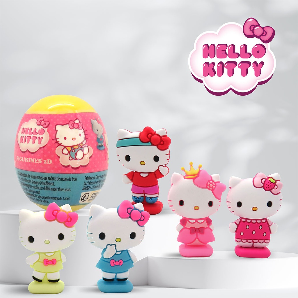 Figurines Hello Kitty en Capsule 50mm