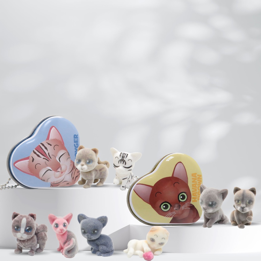 PUPPY CLUB KITTY CLUB SWEET HEART CAPS 50MM