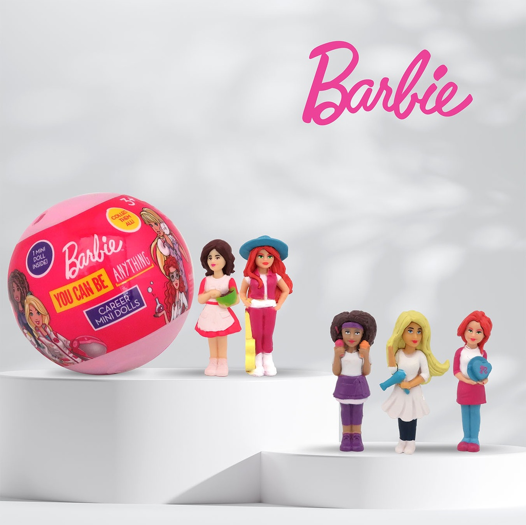 Barbie Careers Figurines Capsules 50mm