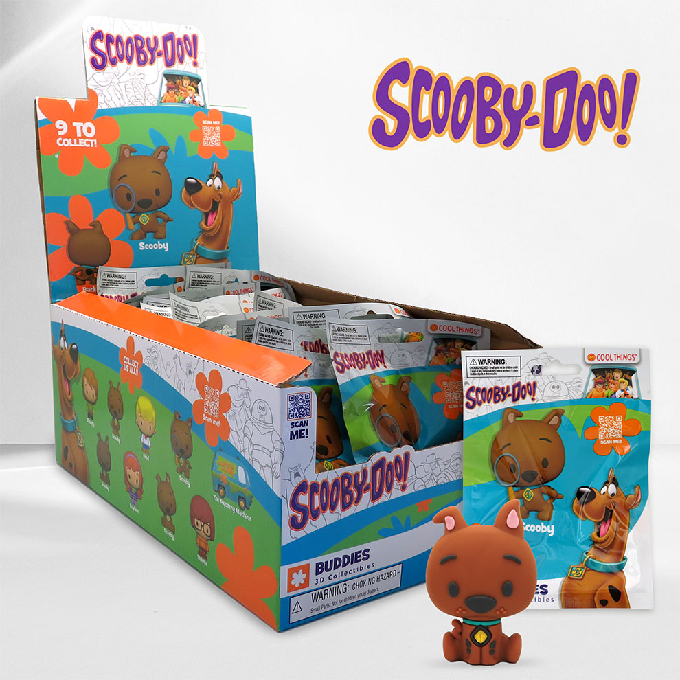 Scooby Doo Buddies - figurine 3D en pochette