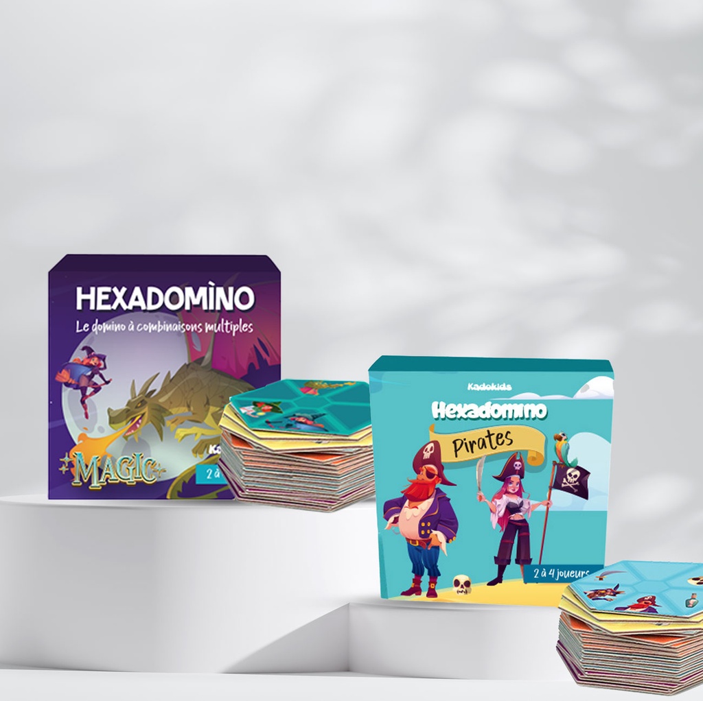 Héxadominos - Pirate & Magic