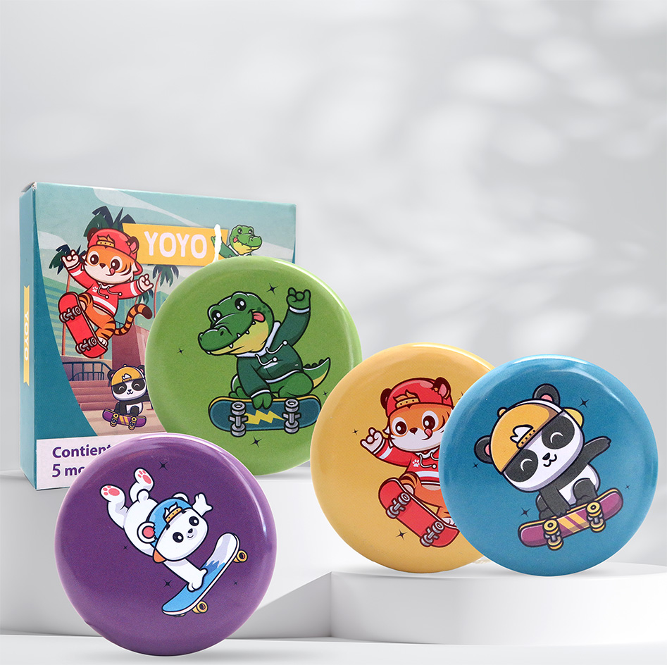 Yoyo en Métal à collectionner - “Animal Skate Club”