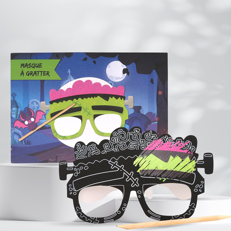 Masque à Gratter Halloween