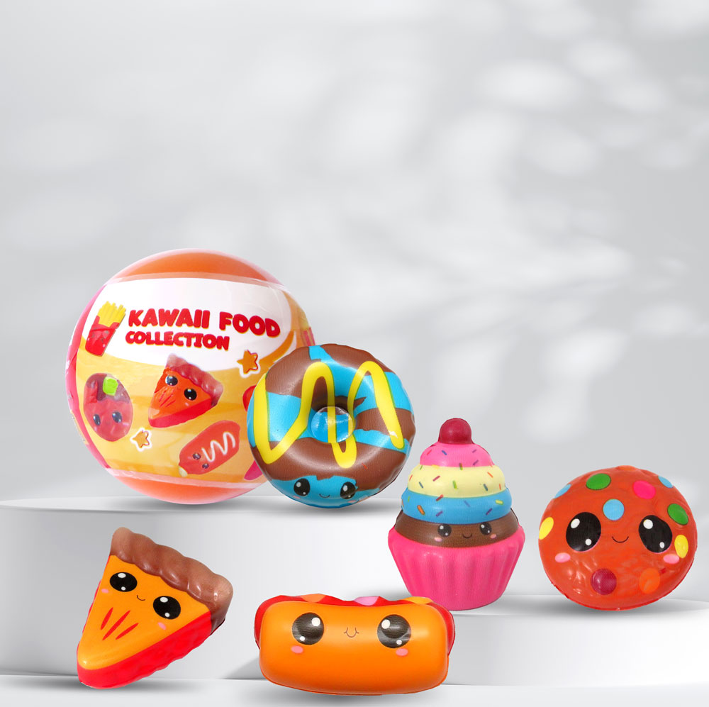 Kawai food squishy'n slow rise - Caps 60mm