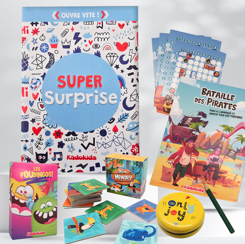 Pochettes surprise papier mixte Edition 4