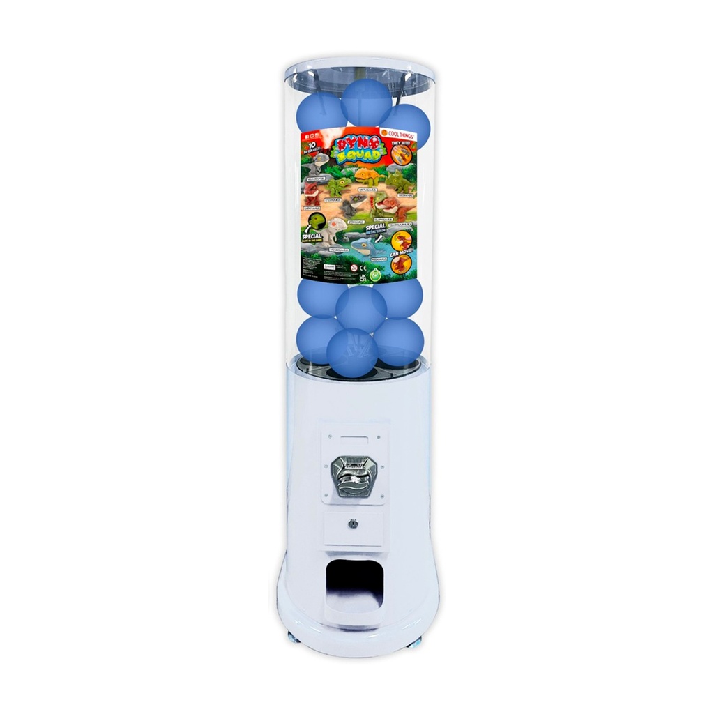 Distributeur de capsules cylindrique blanc