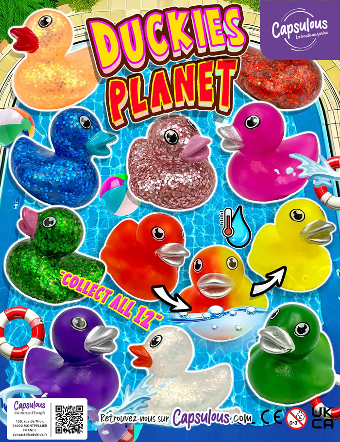 Planète des canards - Capsule 50mm