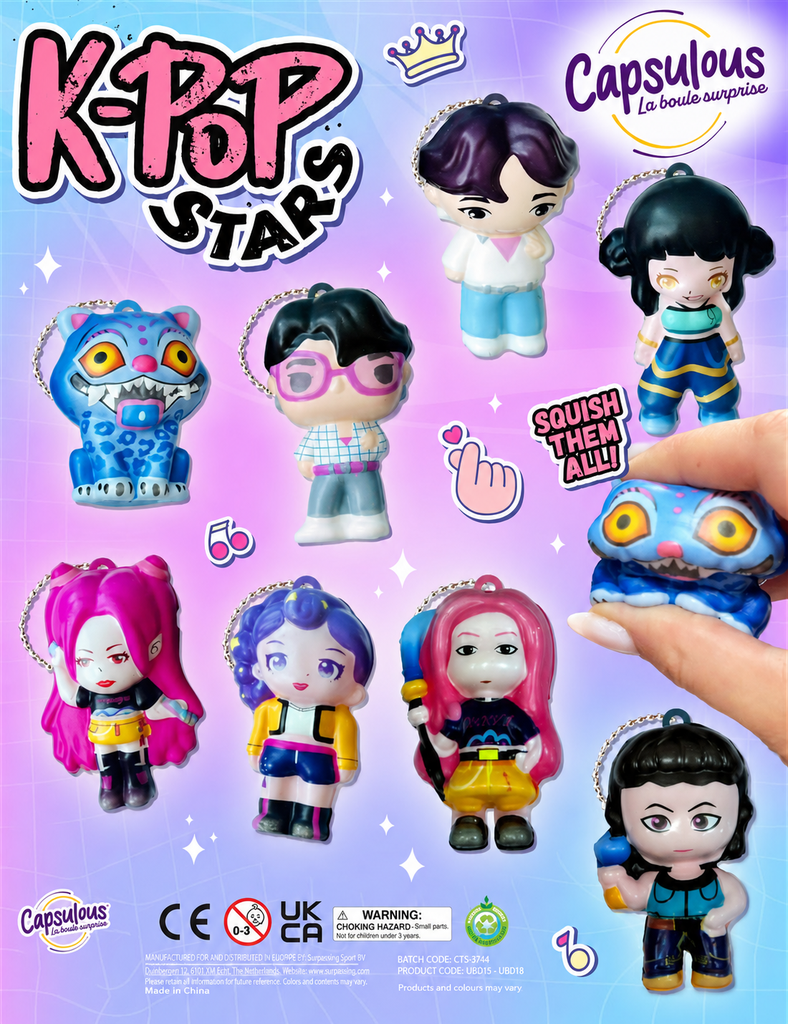 K POP STARS  - CAPS 65mm