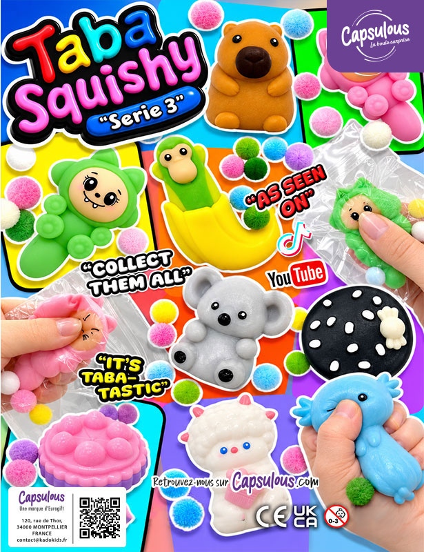 Taba Squishy serie 3 - 50mm