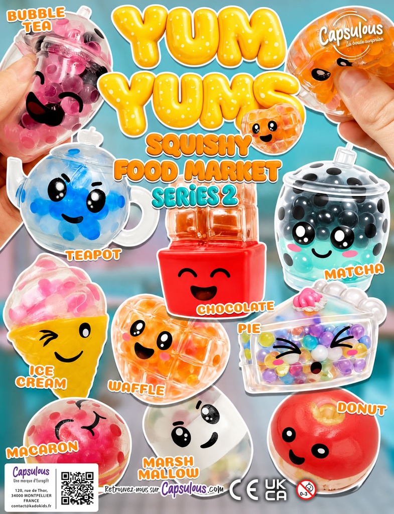 Squishy food market  - 50mm