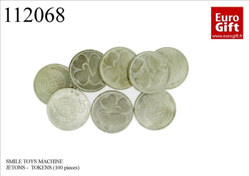 [112068] 100 Jetons 2€ pour distributeurs automatiques