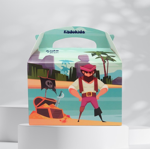 [113237] Boite Repas Petit Format Style Pirates