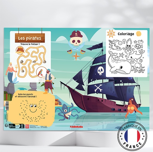 [113242] Set de table interactif - Pirates