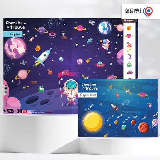 [113245] Double poster cherche et trouve - L'Espace