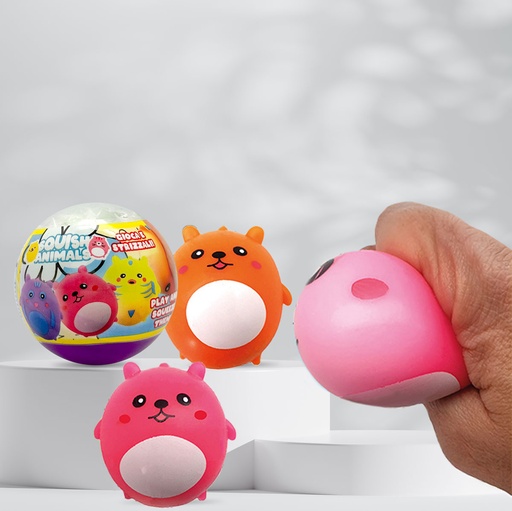 [116278] Squishy Animaux - Capsule 55mm