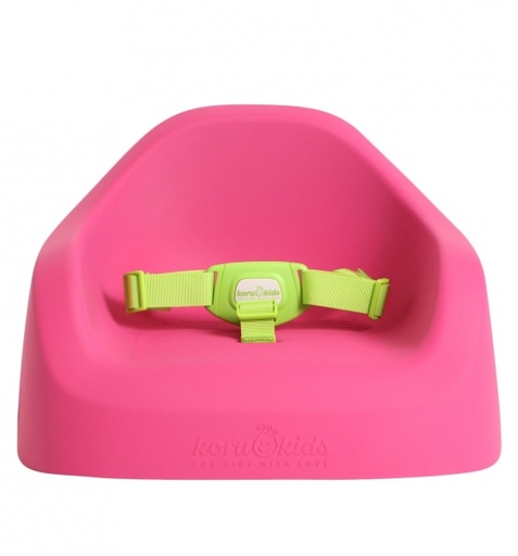 [600002] Réhausseur Koru Kids avec harnais Fuchsia