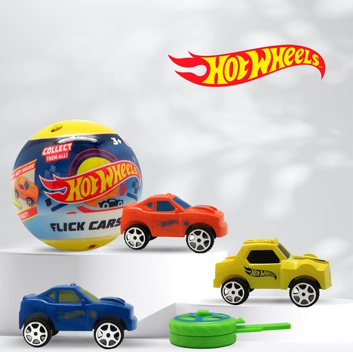 [116305] HOT WHEELS FLICK CARS 2ND EDITION CAPS 50MM