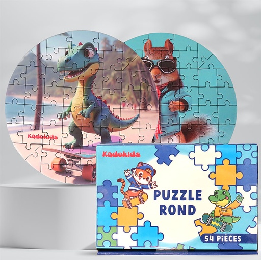 [113263] Puzzle Rond Kadokids 2 MODELES