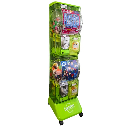 [540TV22] Distributeur Automatique de Jouets en Capsules - Vert