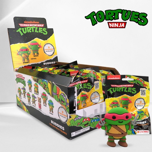 [116329] Tortues Ninja Buddies - figurine 3D en pochette