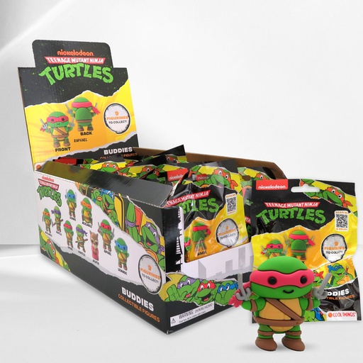 [116329] Tortues Ninja Buddies - figurine 3D en pochette