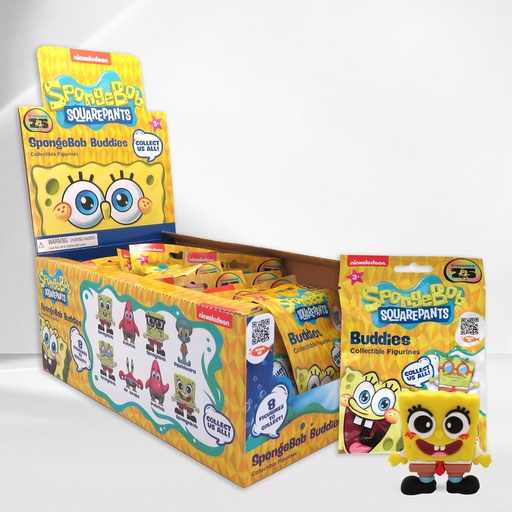 [116331] Bob L'Eponge Buddies - figurine 3D en pochette