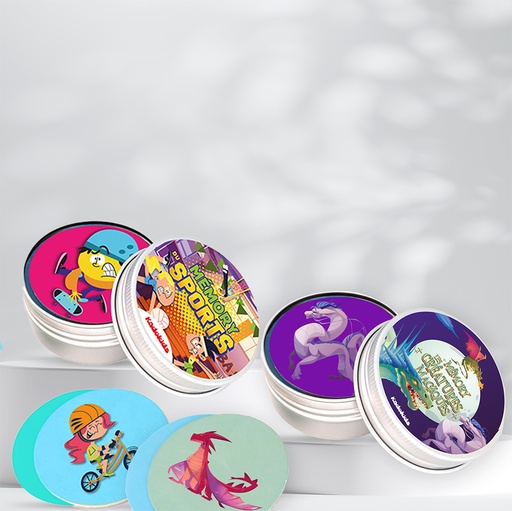 [113275] MEMORY ROND BOITE METAL-2 designs